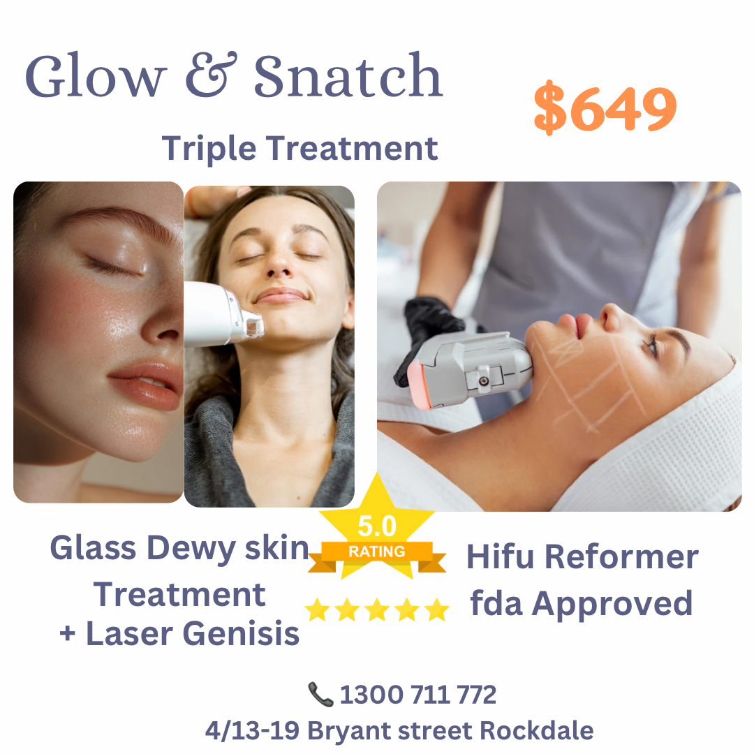 ✨ Glow & Snatch – Triple Treatment Package