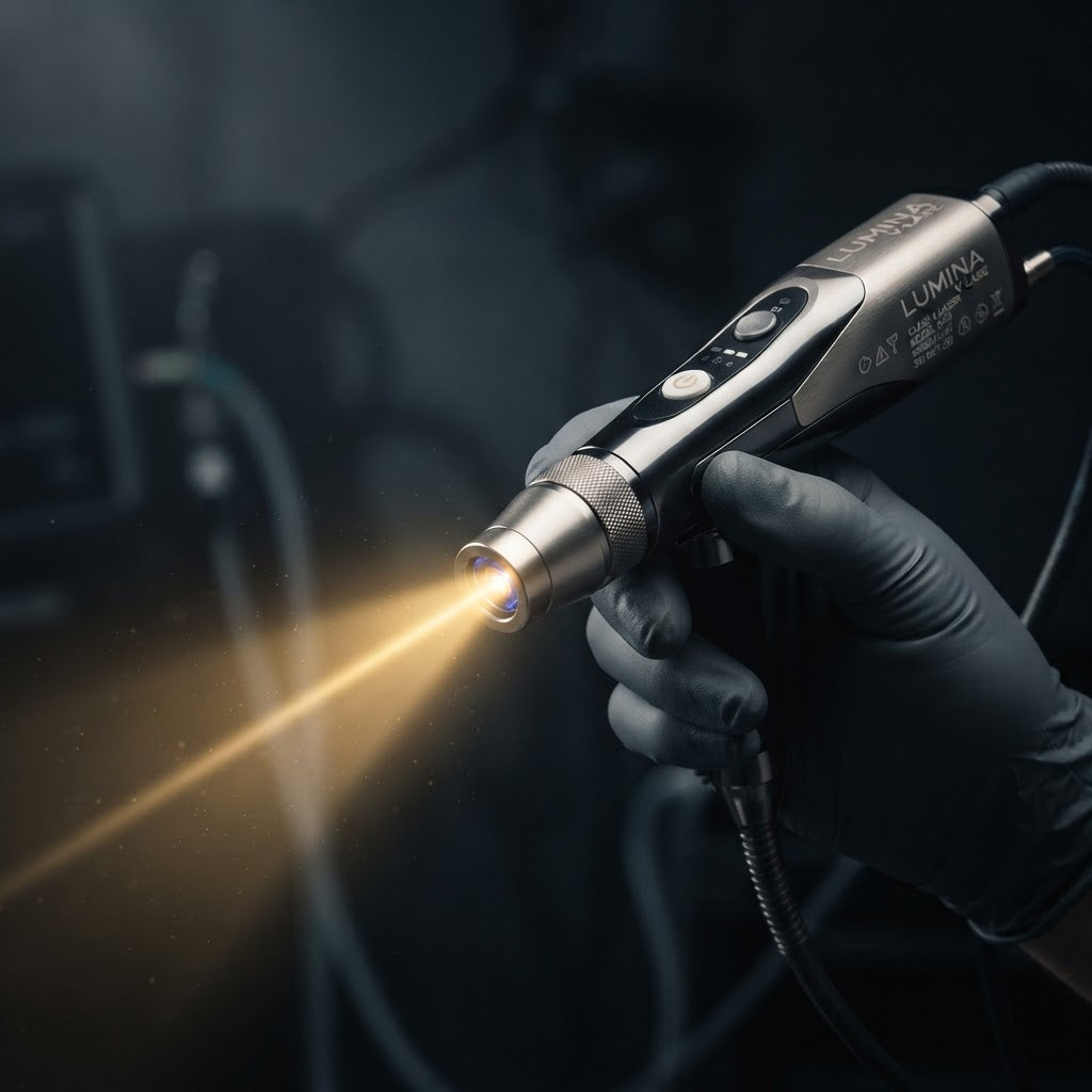 Laser treatment device